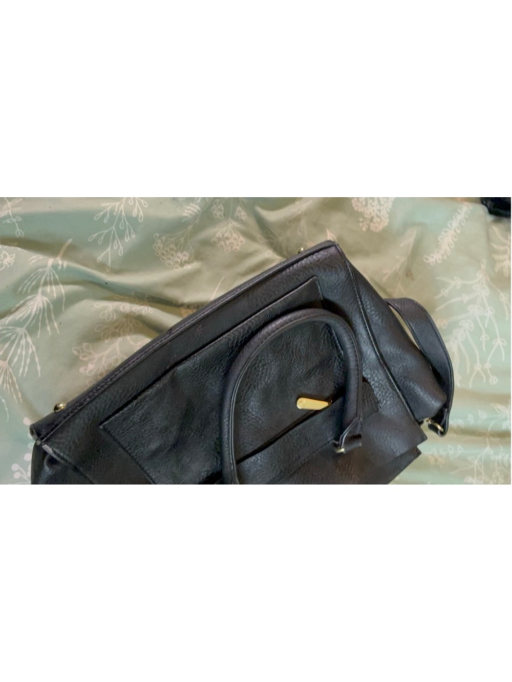 Women's Charming Charlie Black Satchel One Size - Picture 8 of 10